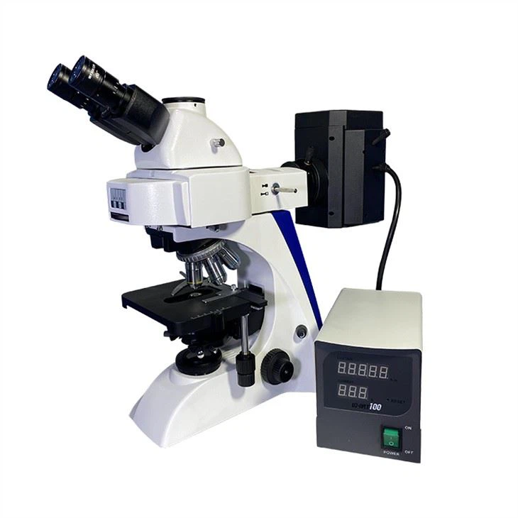 UV V fluorescence microscopy trinocular laboratory biology microscopy
